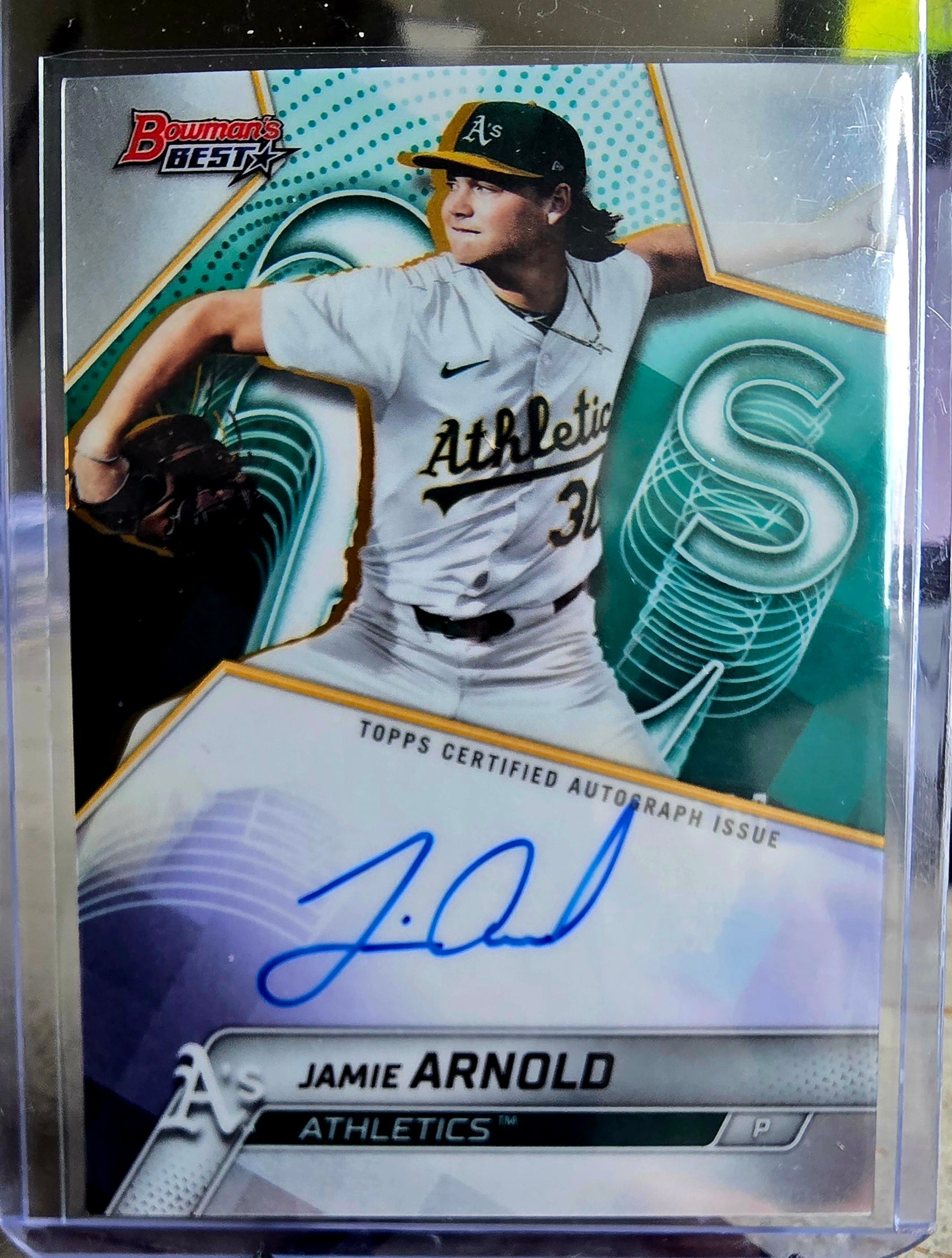 2025 Bowman Best - Jamie Arnold Autograph - Base Autograph Card #B25-JA